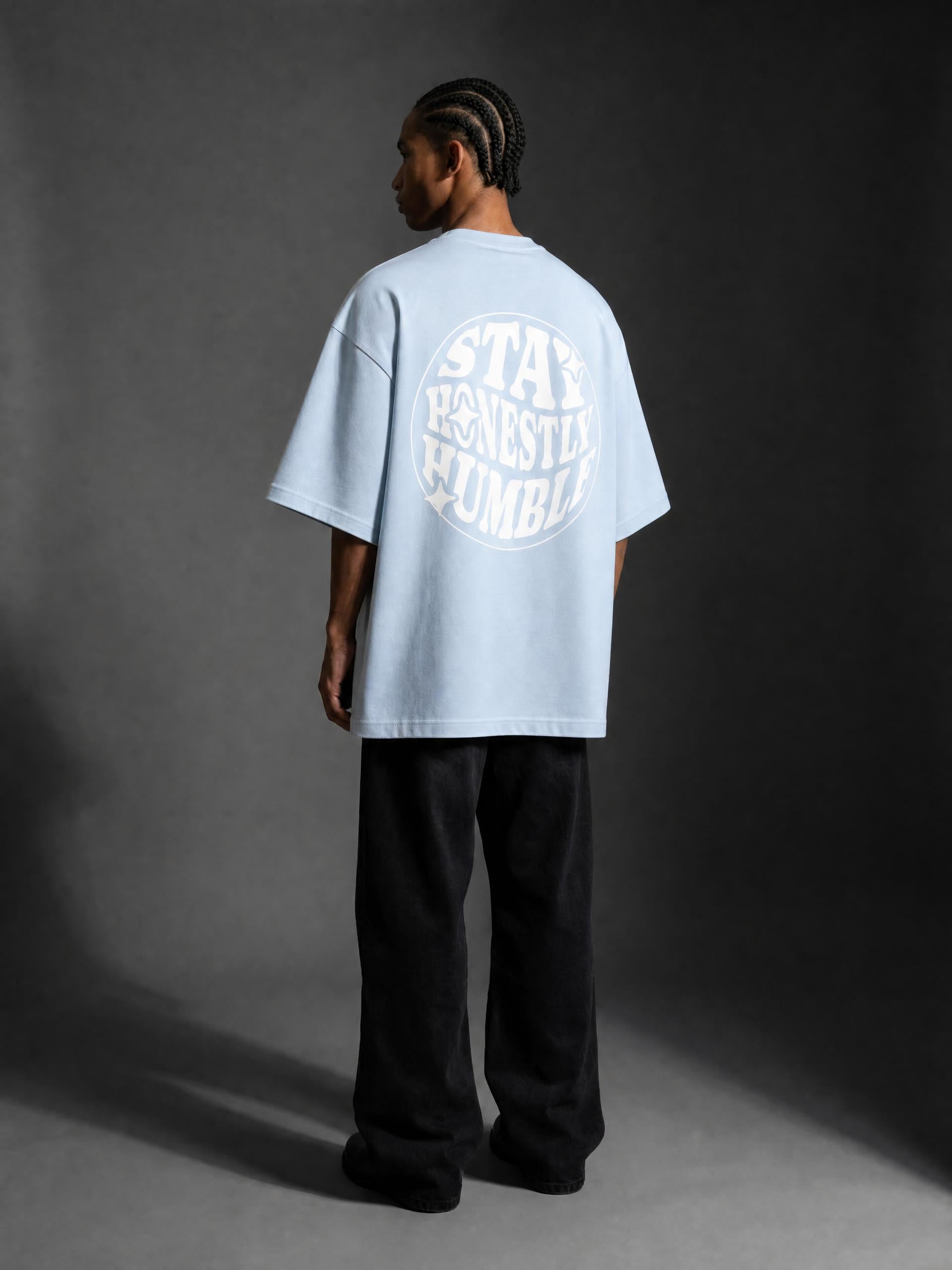 'Stay Honestly Humble' Oversized Tee