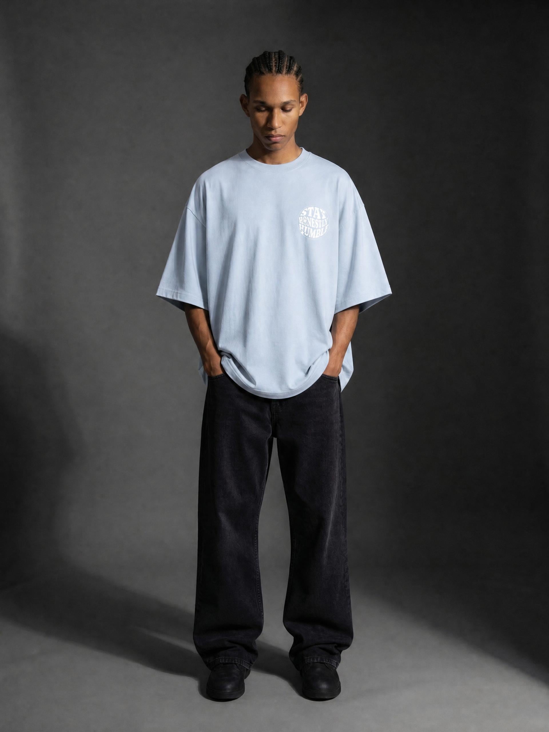 'Stay Honestly Humble' Oversized Tee