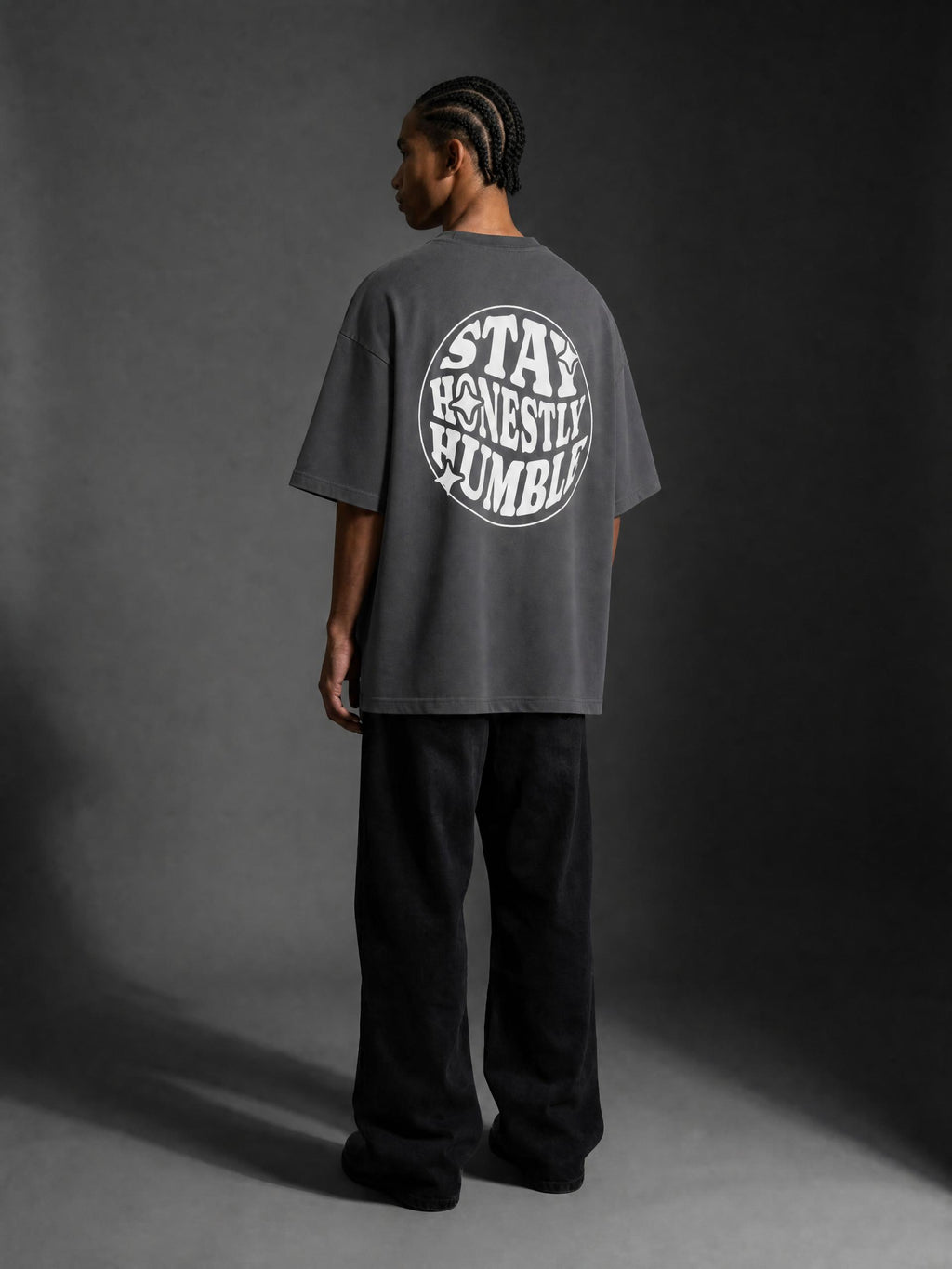 'Stay Honestly Humble' Oversized Tee
